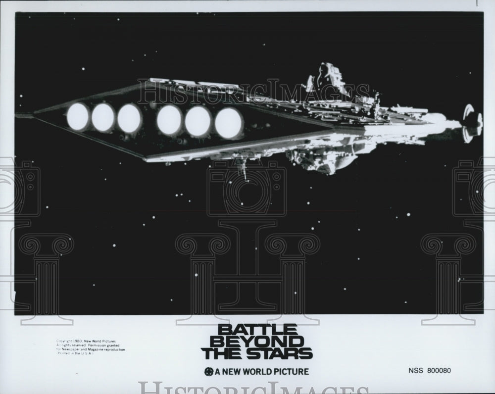 1980 Press Photo Unknown actor in "Battle Beyond The Stars" - Historic Images