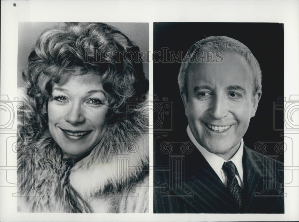 1984 Press Photo Shirley MacLaine and Peter Sellers star in "Being There" - Historic Images
