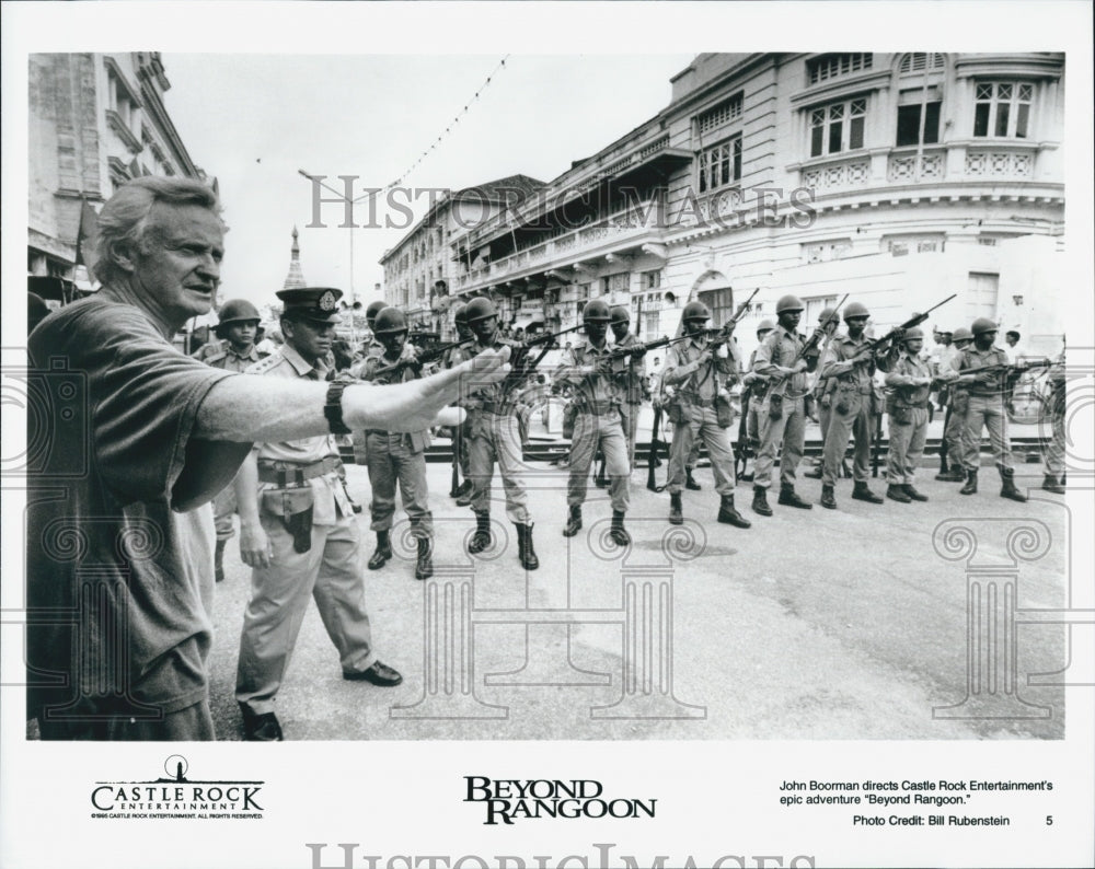 1995 Press Photo Director John Boorman Castle Rock&#39;s Epic Adventure &quot;Beyond - Historic Images