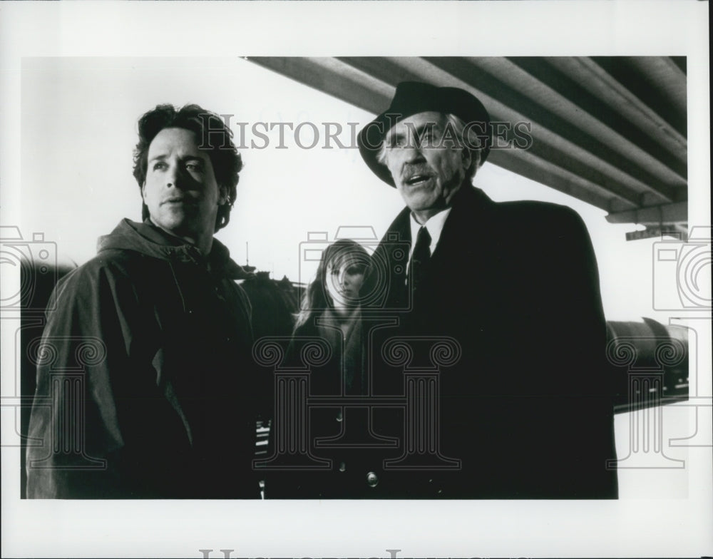 1989 Press Photo Unknown Actors in "Black Rainbow" - Historic Images