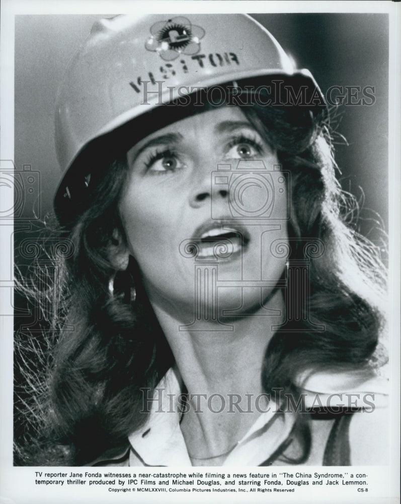 1978 Press Photo Jane Fonda in &quot;The China Syndrome&quot; - DFPG31733 - Historic Images