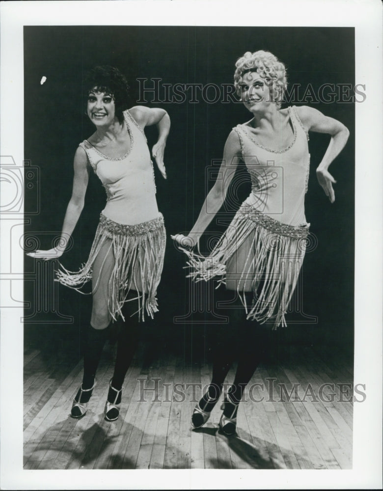 Press Photo Female Dancers in Unknown Film - Historic Images