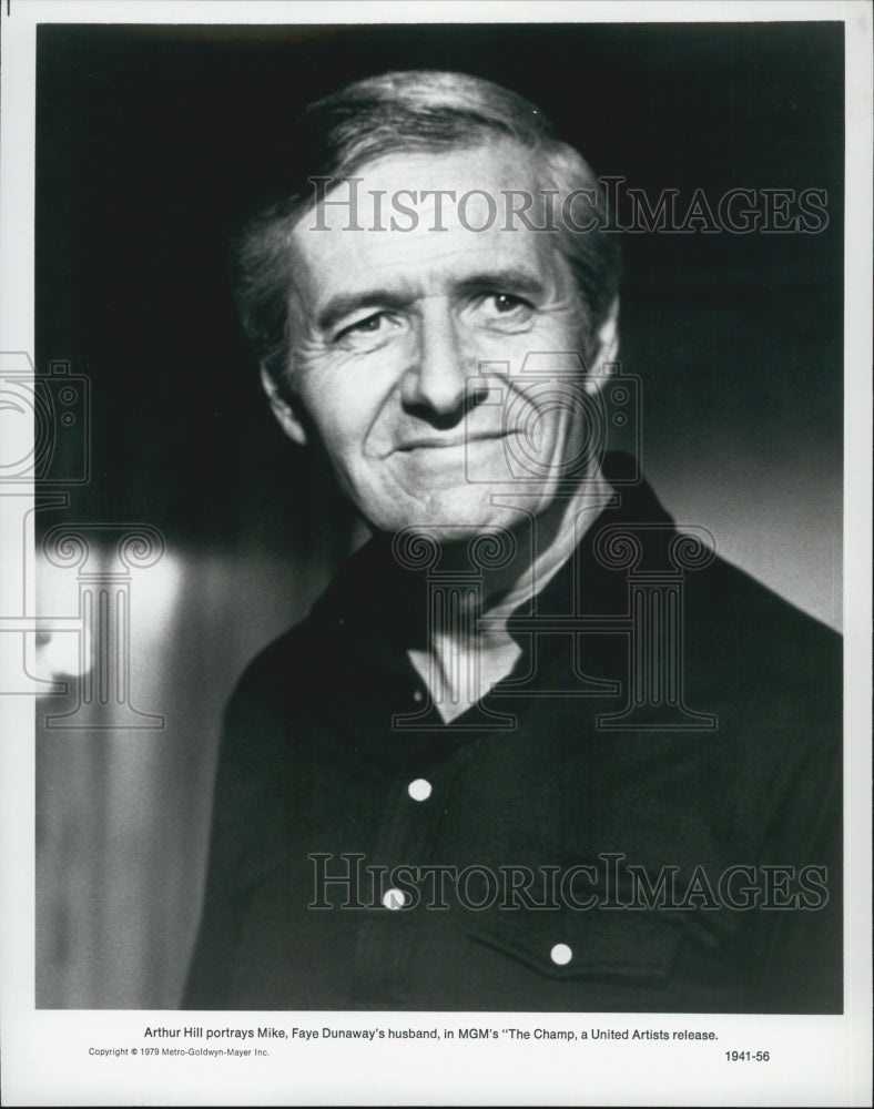 1979 Press Photo Arthur Hill in &quot;The Champ&quot; - Historic Images