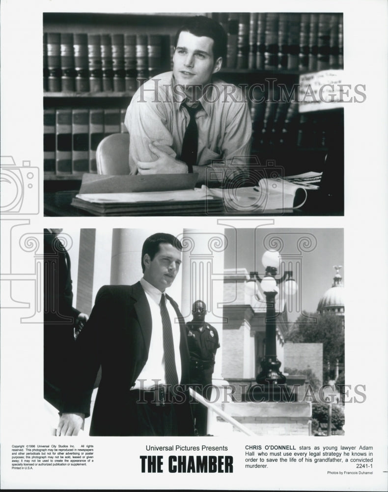 1996 Press Photo Chris O'Donnell in "The Chamber" - Historic Images