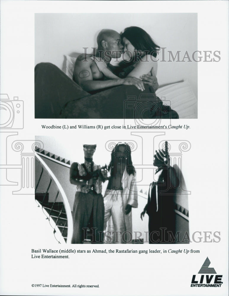 1997 Press Photo  "Caught Up" Woodbine,Basil  Wallace - Historic Images