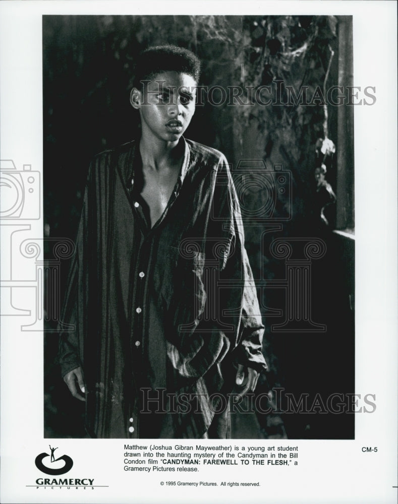 1995 Press Photo &quot;Candyman:Farewell to the Flesh&quot; Joshua G Mayweather - Historic Images