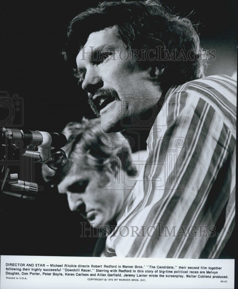 1972 Press Photo &quot;The Candidate&quot; Director &amp; star Michael Ritchie - Historic Images