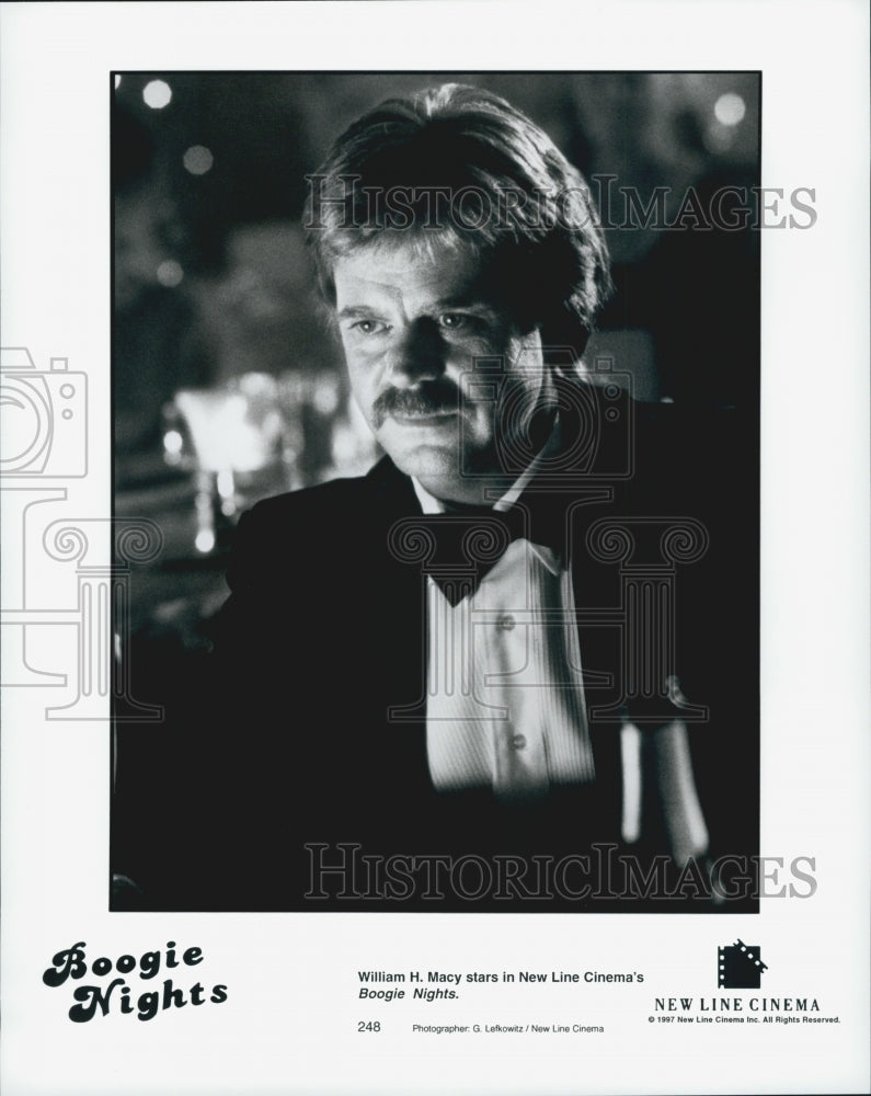 1997 Press Photo William H. Macy &quot;Boogie Nights&quot; - Historic Images