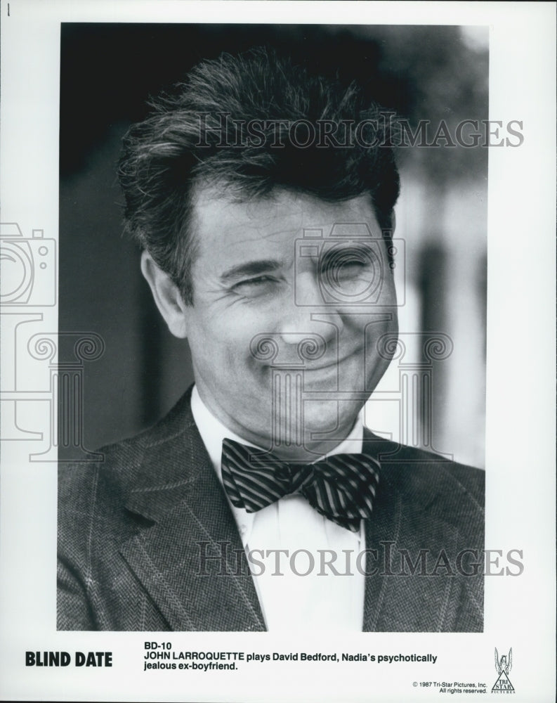 1987 Press Photo &quot;Blind Date&quot; starring John Larroquette - Historic Images