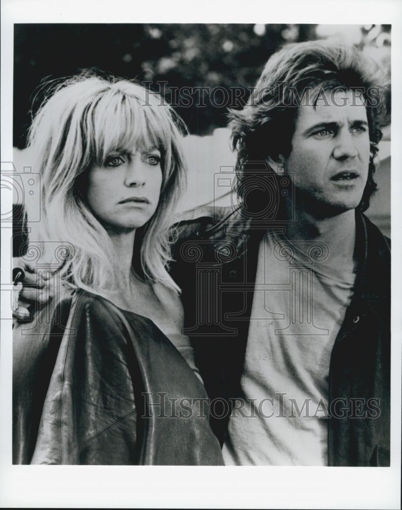 1990 Press Photo Goldie Hawn stars with Mel Gibson in &quot;Bird On A Wire&quot; - Historic Images