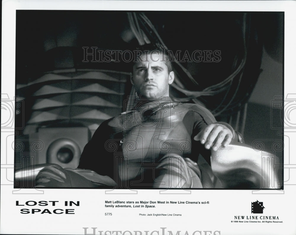 1996 Press Photo  "Lost In Space " starring Matt LeBlanc - Historic Images