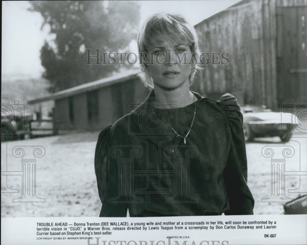 1983 Press Photo Dee Wallace Stars In &quot;Cujo&quot; - Historic Images