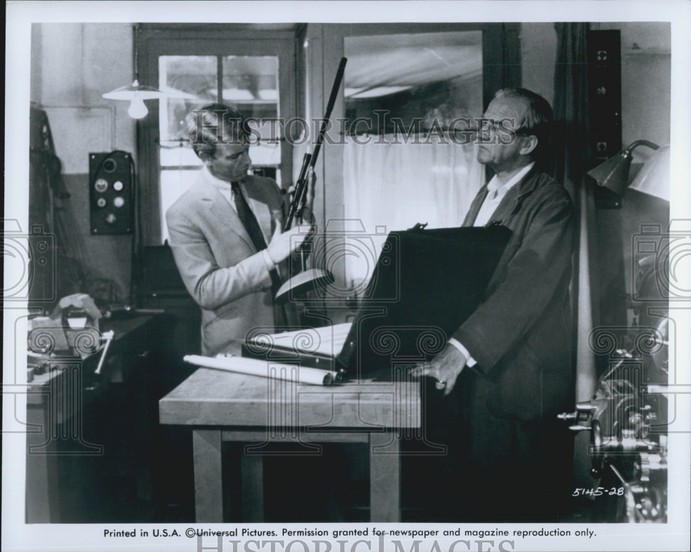 Press Photo "The Jackal" Actor Warwick Films Tony Britton Edward Fox - Historic Images