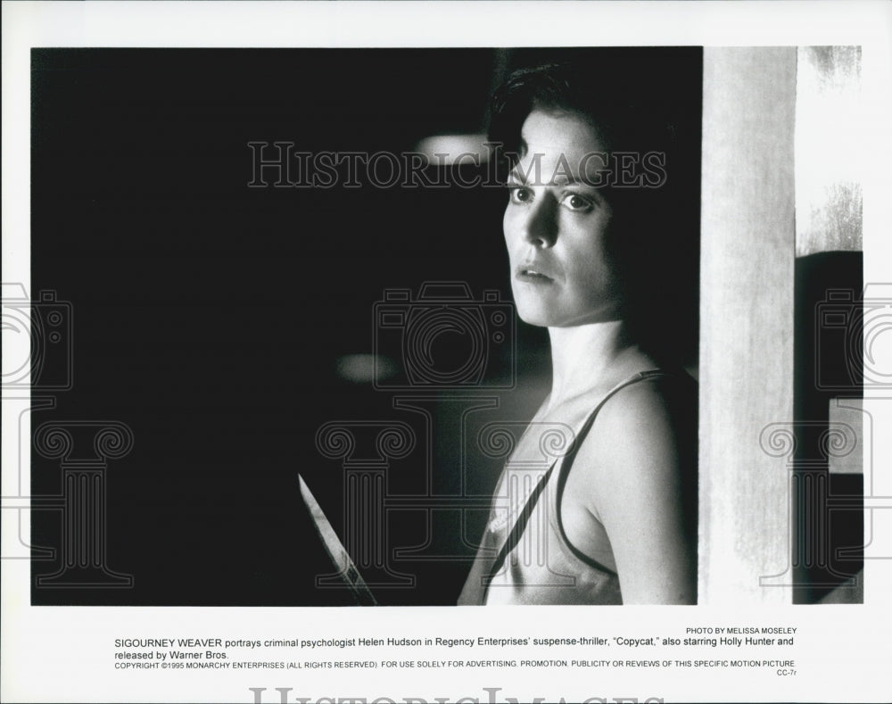1995 Sigourney Weaver in "Copycat"-Historic Images