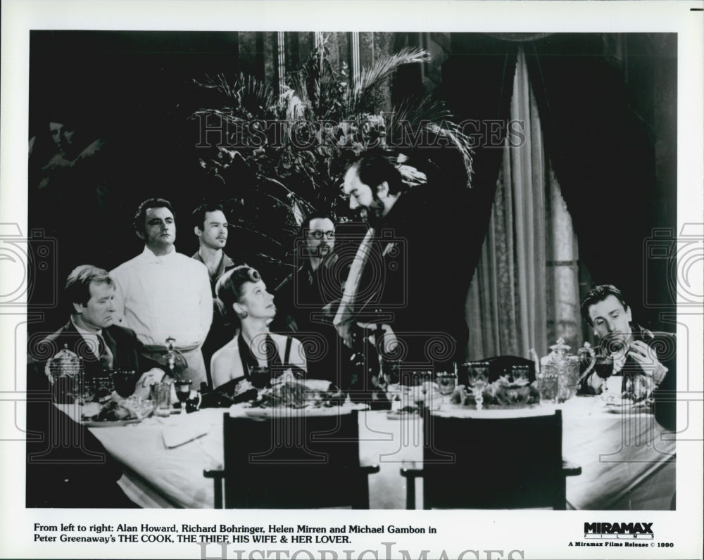 1990 Press Photo  "The Cook,The Thief,His Wife & Her Lover"Michael Gambon - Historic Images