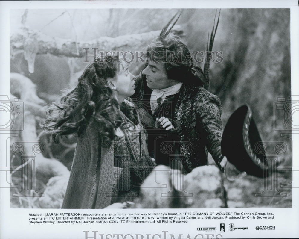 1984 Press Photo Sarah Patterson in "The Company of Wolves" - Historic Images