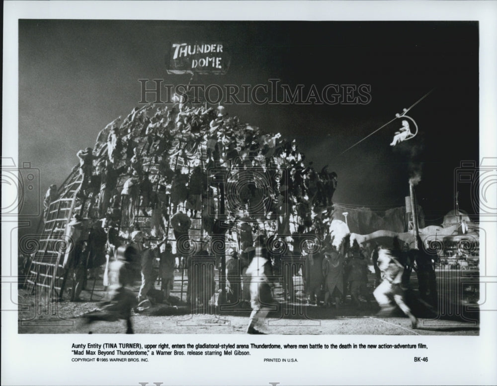 1985 Press Photo Tina Turner in "Mad Max Beyond Thunderdome" - Historic Images