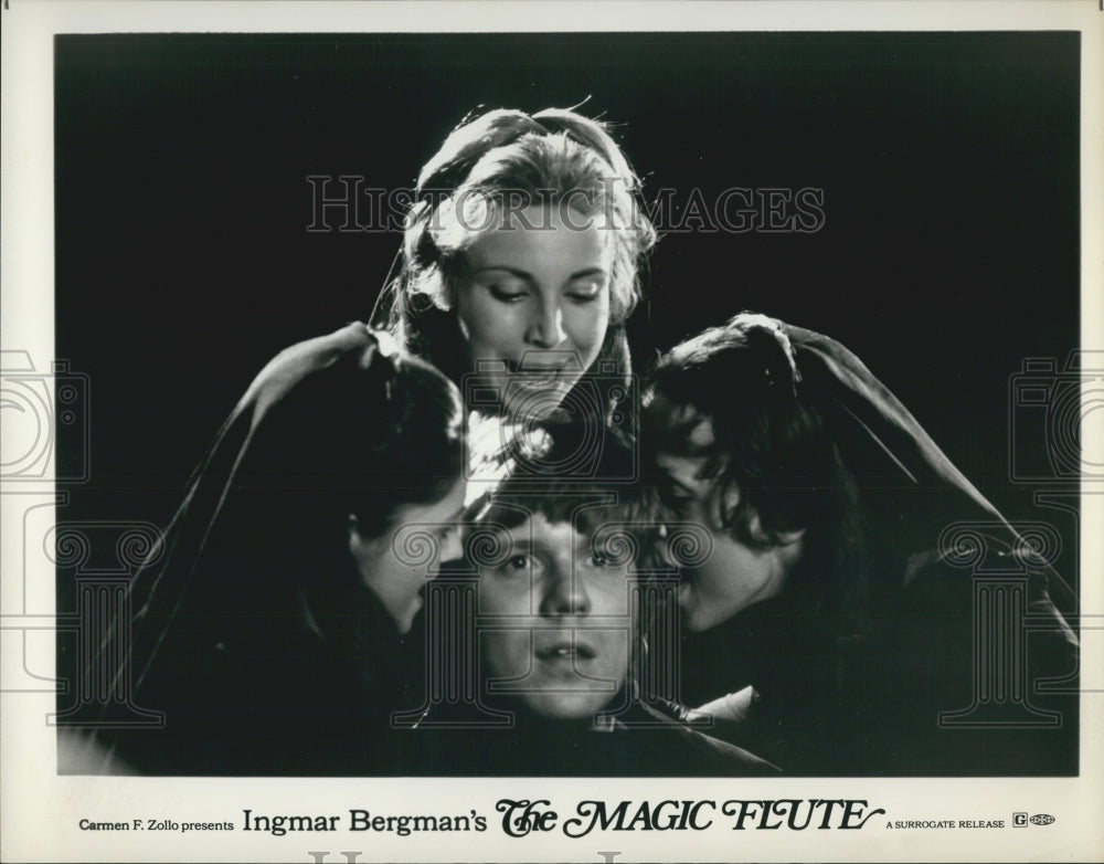 1975 Press Photo Unknown Actor/Actress in "The Magic Flute" - Historic Images