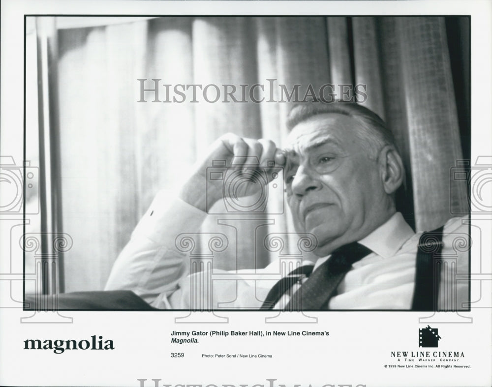 1999 Press Photo Philip Baker Hall In Movie &quot;Magnolia&quot; - Historic Images