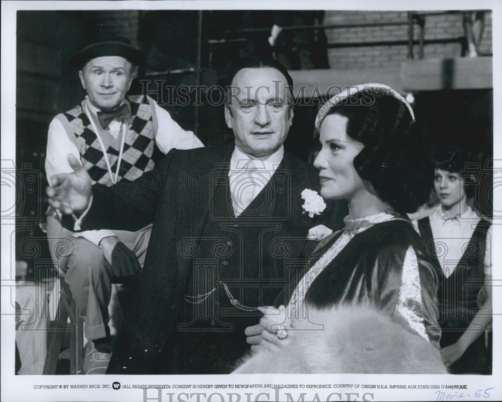 1978 Press Photo &quot;Movie, Movie&quot; Red Buttons George C. Scott Trish Van Devere - Historic Images