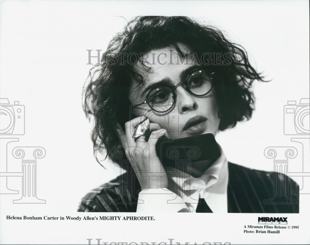 1995 Press Photo Helena Bonham Carter in "Mighty Aphrodite" - Historic Images