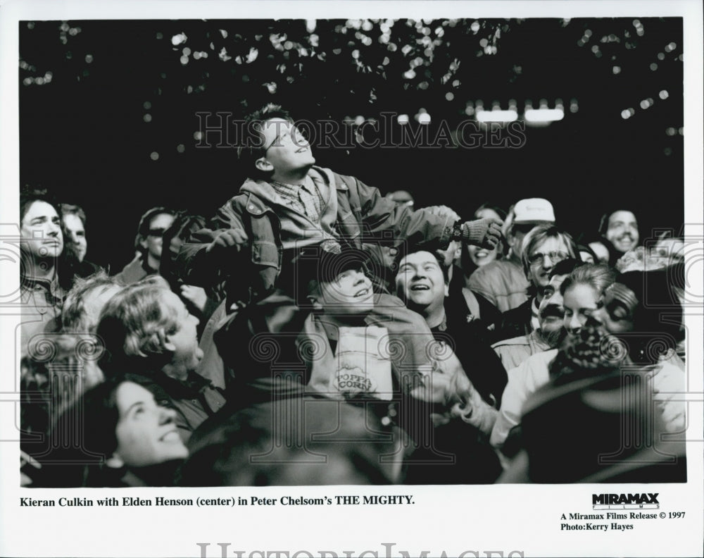 1997 Press Photo Kieran Culkin And Elden Henson In "The Mighty" - Historic Images