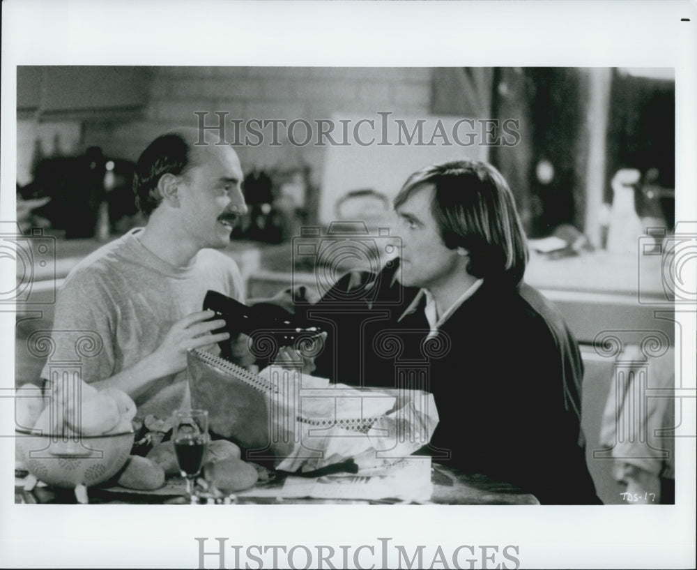 Press Photo Unknown actors in a movie scene - Historic Images