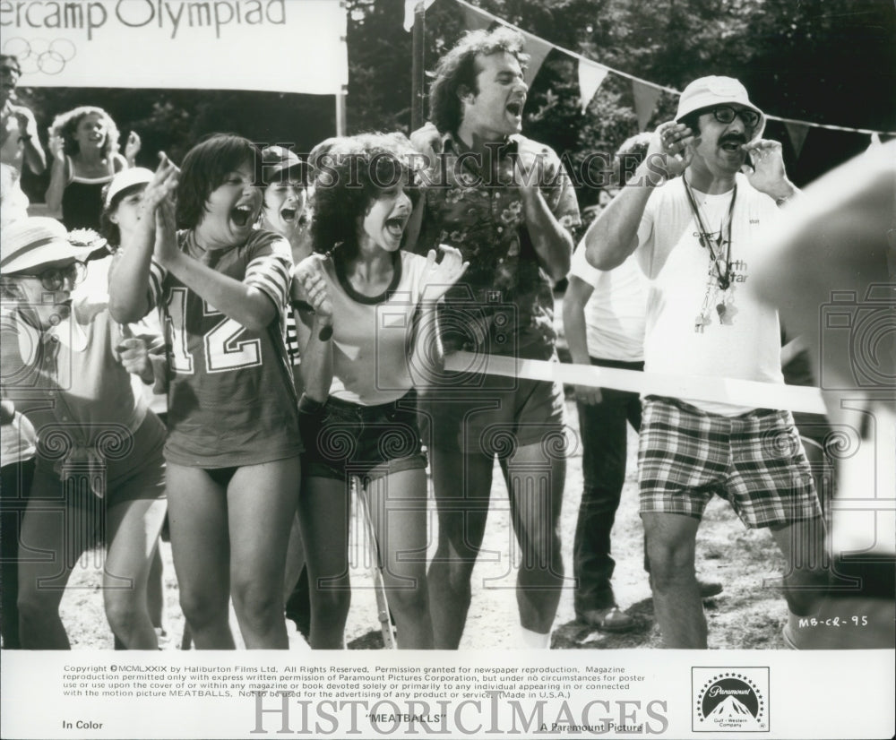 1979 Press Photo Bill Murray in "Meatballs" - Historic Images