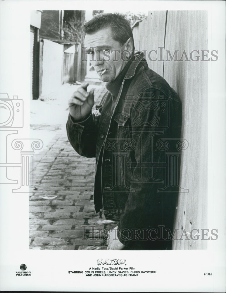 1986 Press Photo "Malcolm" Colin Friels Actor Lindy Davies Chris Haywood - Historic Images