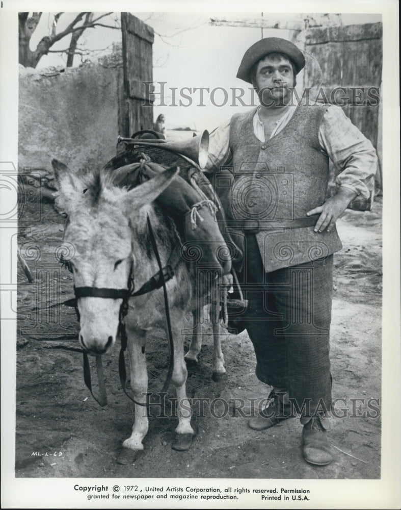 1972 Press Photo &quot;Unknown Actor in United Artists Movie&quot; - Historic Images