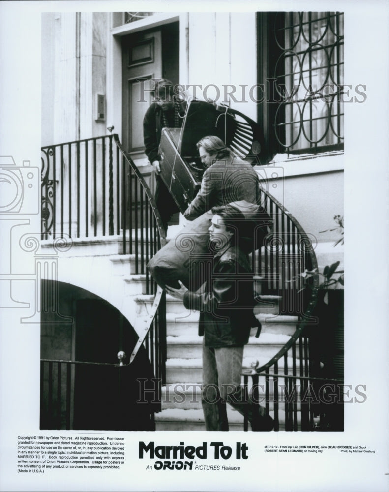 1991  &quot;Married to It&quot; Ron ilver &amp; Robert Sean Leonard,Beau Bridges-Historic Images