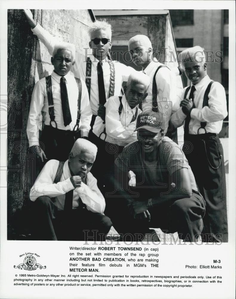 1993 Press Photo &quot;The Meteor Man&quot;Another Bad Ceation &amp; dir Robert Townsend - Historic Images