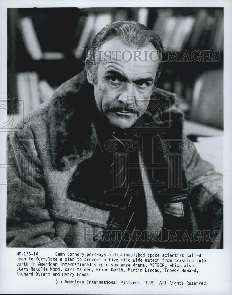 1979 Press Photo &quot;Meteor&quot; starring Sean Connery - Historic Images