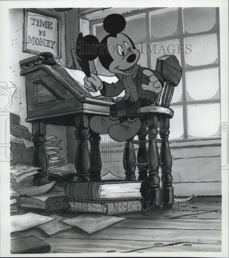 1983 Press Photo Walt Disney's Animated Film "Mickey's Christmas Carol" - Historic Images