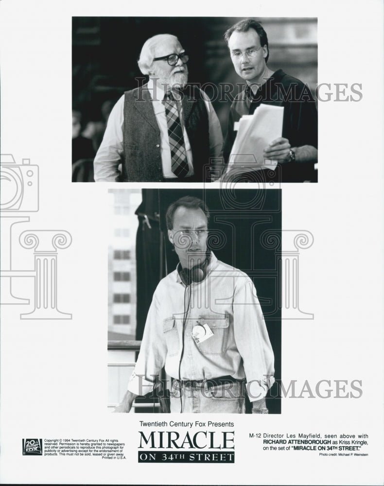 1994 Press Photo "Miracle on 34th Street" Richard Attenborough - Historic Images