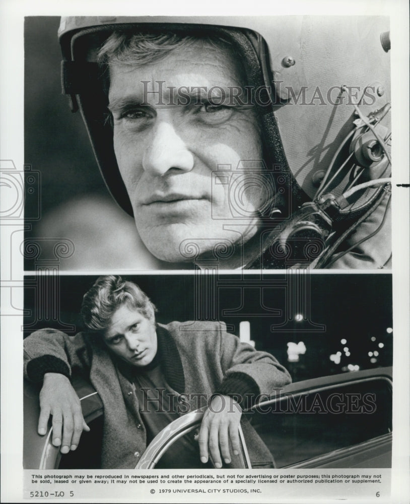 1979 Press Photo Actor Bo Hopkins in "More American Graffiti" Film - Historic Images