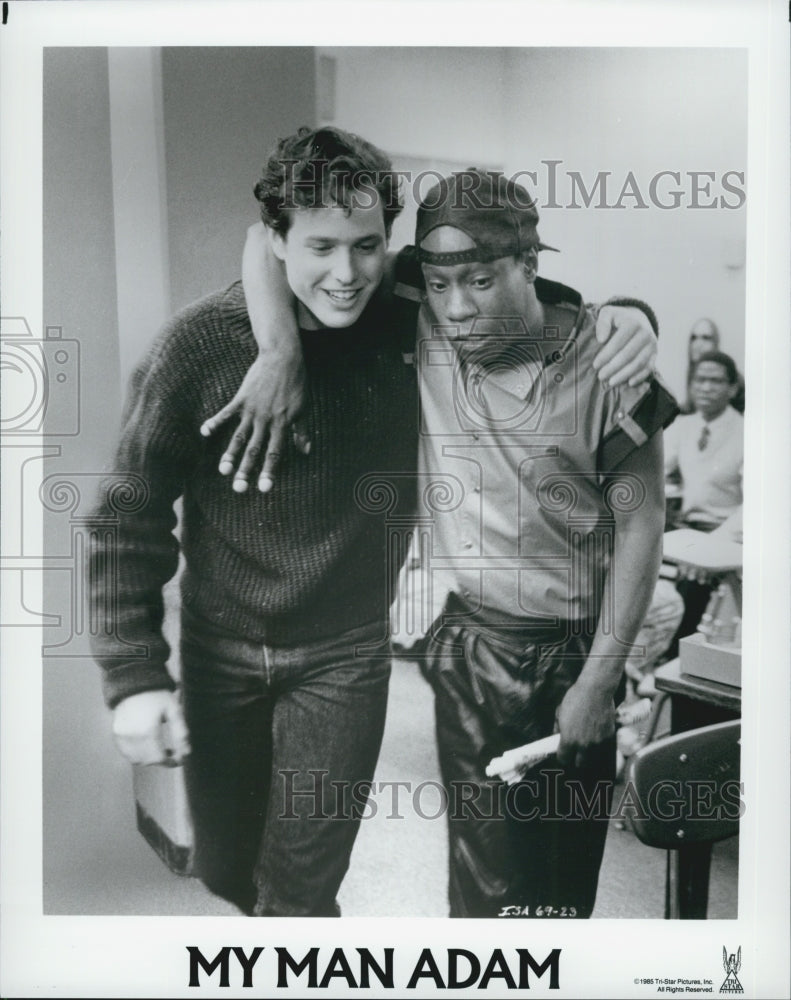 1985 Press Photo Tri Star Pictures' "My Man Adam" - Historic Images