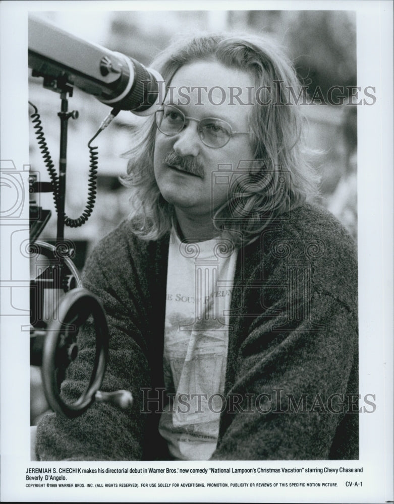 1989 Press Photo Jeremiah Checkik &quot;National Lampoon&#39;s Christmas Vacation&quot; - Historic Images