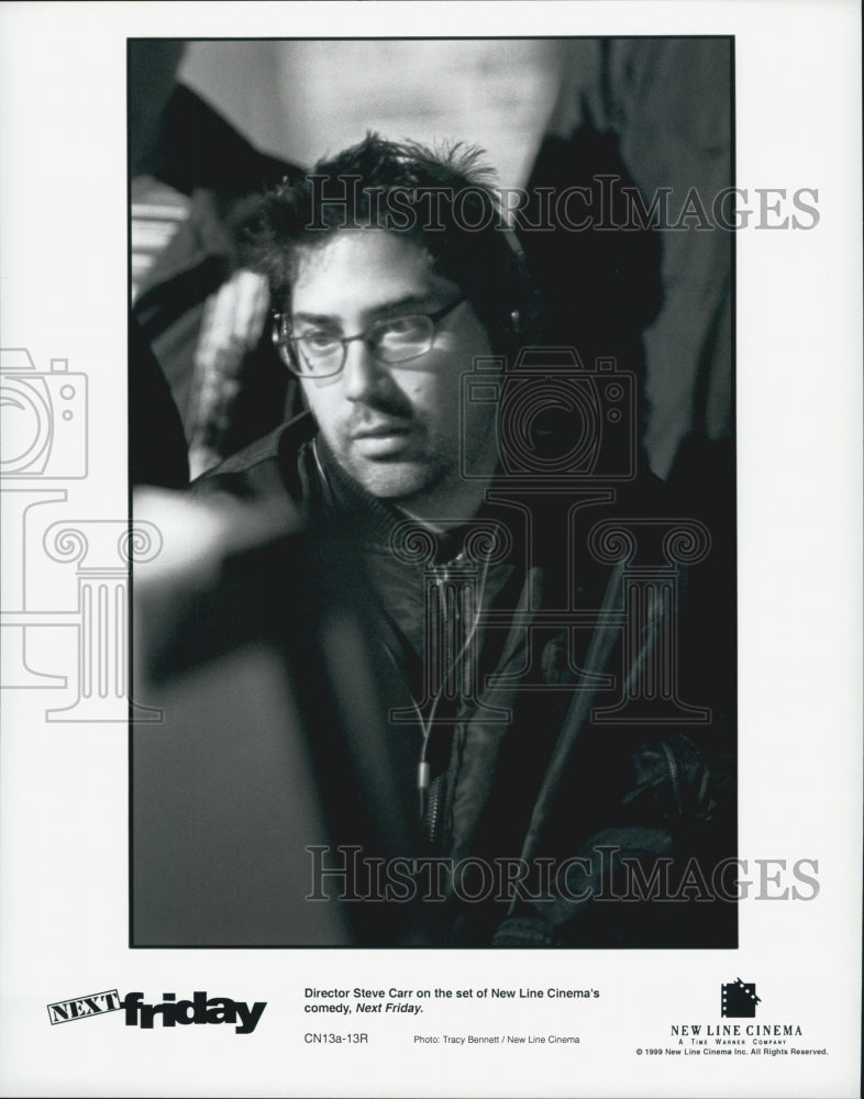 1999 Press Photo Director Steve Carr &quot;Next Friday&quot; - Historic Images