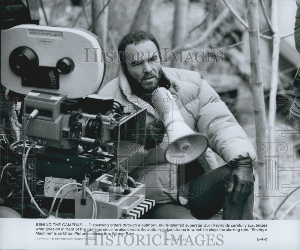 1981 Press Photo Burt Reynolds in &quot;Sharky&#39;s Machine&quot; - DFPG44271 - DFPG44271 - Historic Images