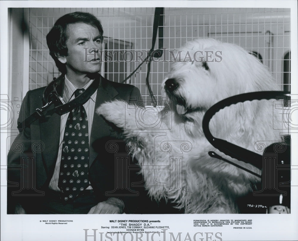 1976 Press Photo Dean Jones in "The Shaggy D.A." - Historic Images