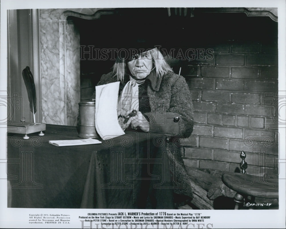 1972 Press Photo A scene from &quot;1776&quot; - DFPG44609 - Historic Images