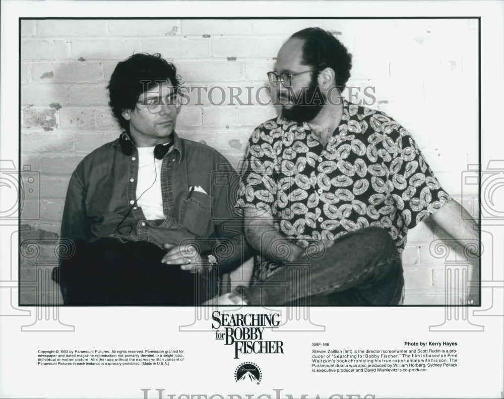 1993 Press Photo Steven Zaillian Director of "Searching for Bobby Fischer" - Historic Images