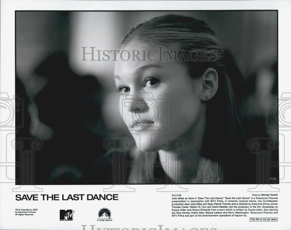 2000 Press Photo Julia Stiles In "Save The Last Dance" - DFPG45005 - Historic Images