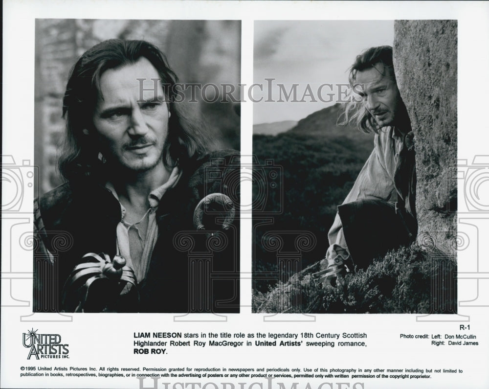1994 Press Photo "Rob Roy" starring Liam Neeson - Historic Images