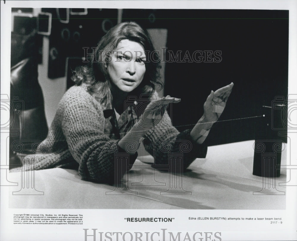 1980 Press Photo Ellen Burstyn stars In Resurrection - Historic Images