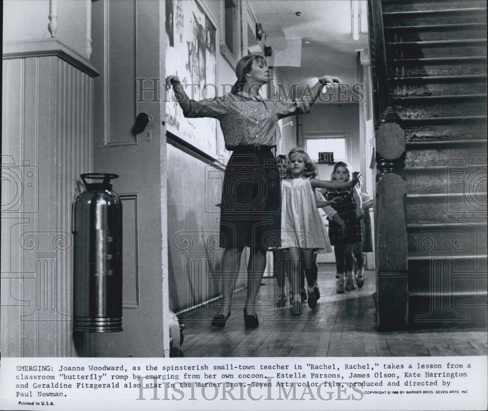 1968 Press Photo  &quot;Rachel,Rachel&quot; starring Joann Woodward - Historic Images