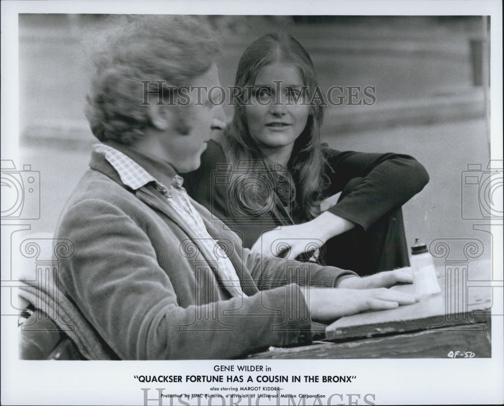 1970 Press Photo Gene Wilder 
"Quackser Fortune Has a Cousin in the Bronx" - Historic Images