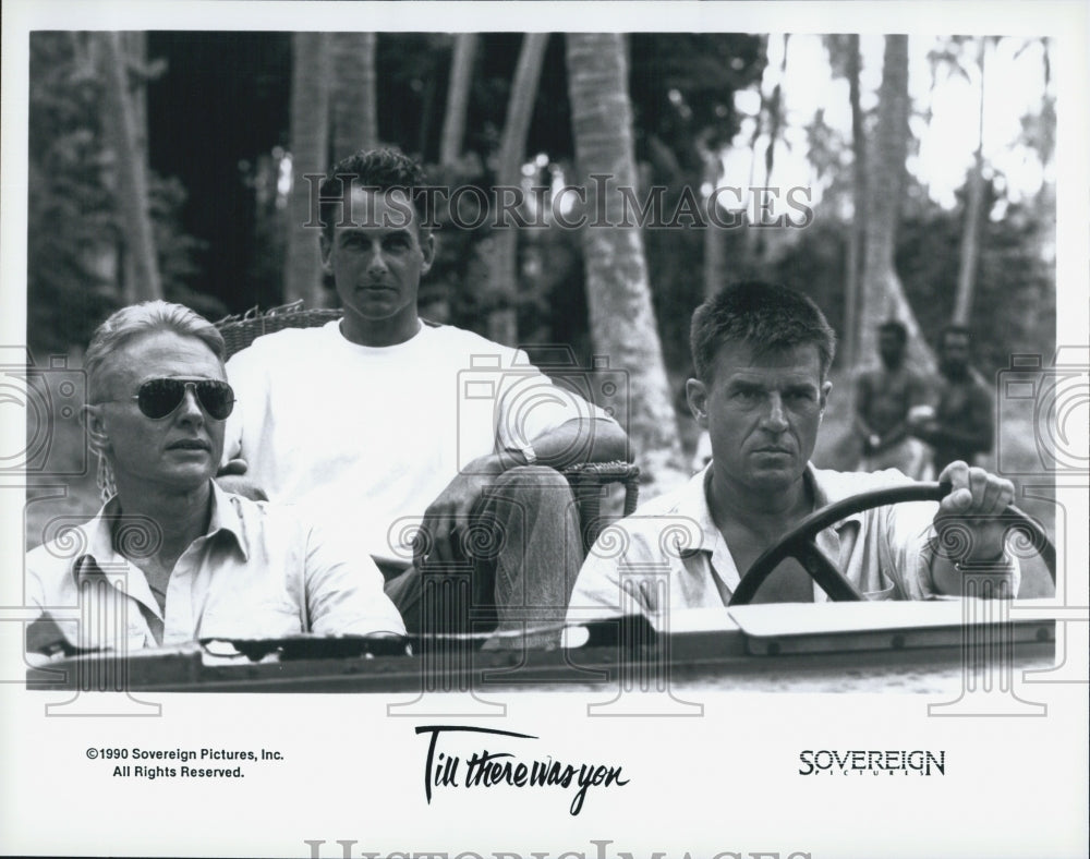 1991 Press Photo "Till There Was You" Mark Harmon,Martin Garner,Gregory T Daniel - Historic Images