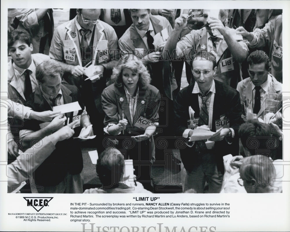 1989 Press Photo Casey Falls &quot;Limit Up&quot; - DFPG47911 - Historic Images